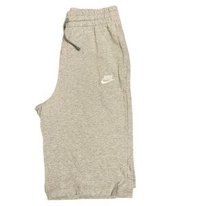 Grey youth Nike fleece shorts size xl